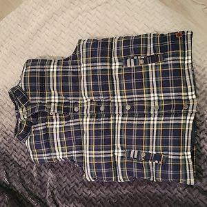 Janie and Jack plaid vest 10-12